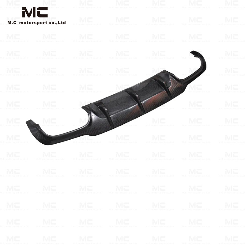For Mercedes Benz C63 Style Carbon Fiber Rear Diffuser 2010--2014