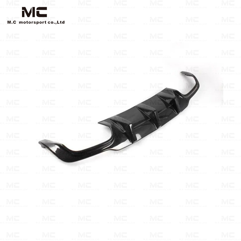 For Mercedes Benz C63 Style Carbon Fiber Rear Diffuser 2010--2014