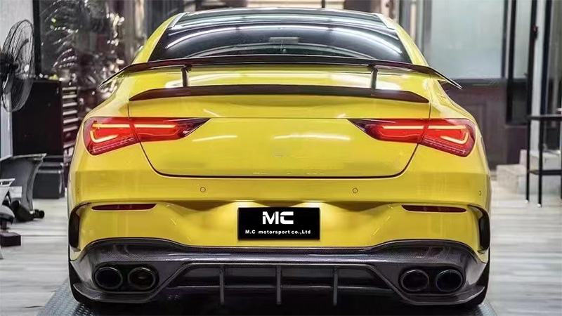 For Mercedes Benz FD Style Carbon Fiber Rear Diffuser 2019--2022