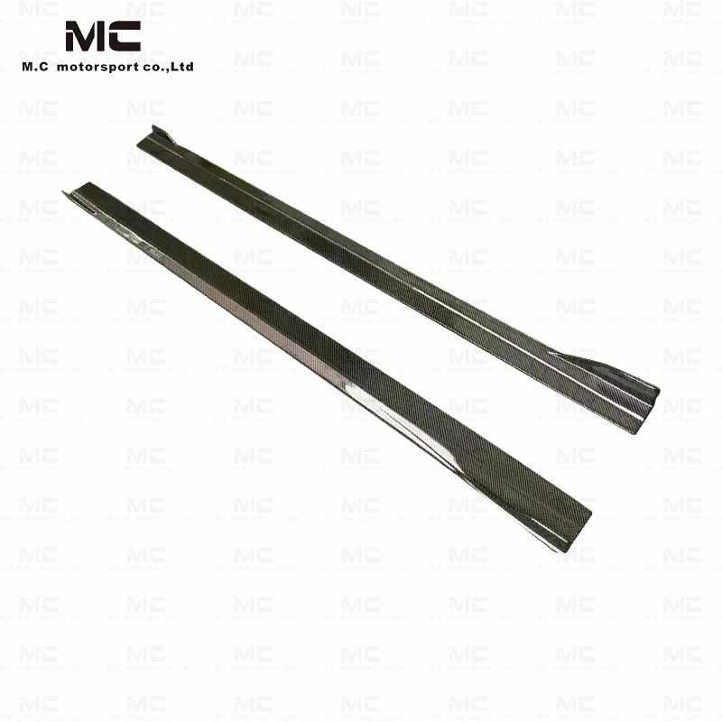 For Mercedes Benz FD Style Carbon Fiber Side Skirts 2019--2022