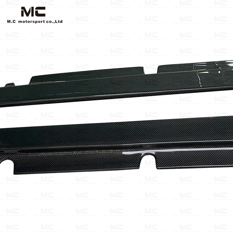 For Mercedes Benz R Style Carbon Fiber Side Skirts 2012--2016
