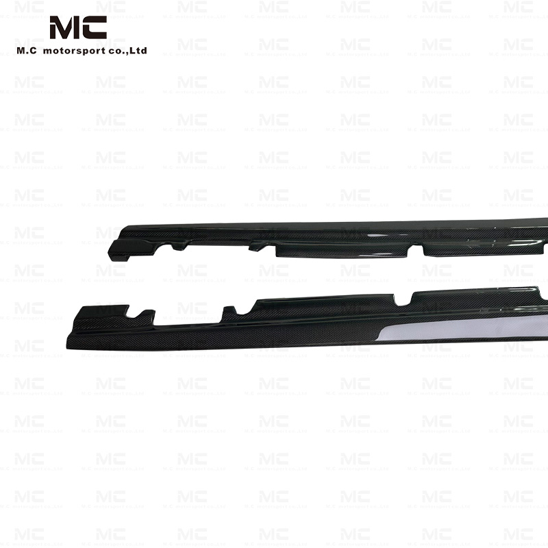 For Mercedes Benz R Style Carbon Fiber Side Skirts 2012--2016
