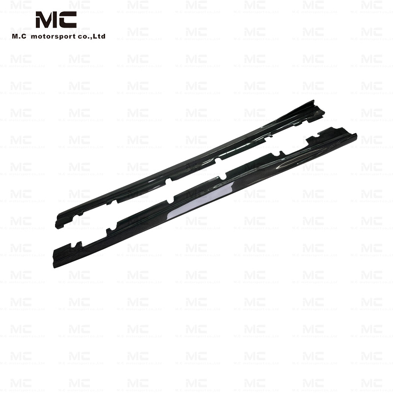 For Mercedes Benz R Style Carbon Fiber Side Skirts 2012--2016