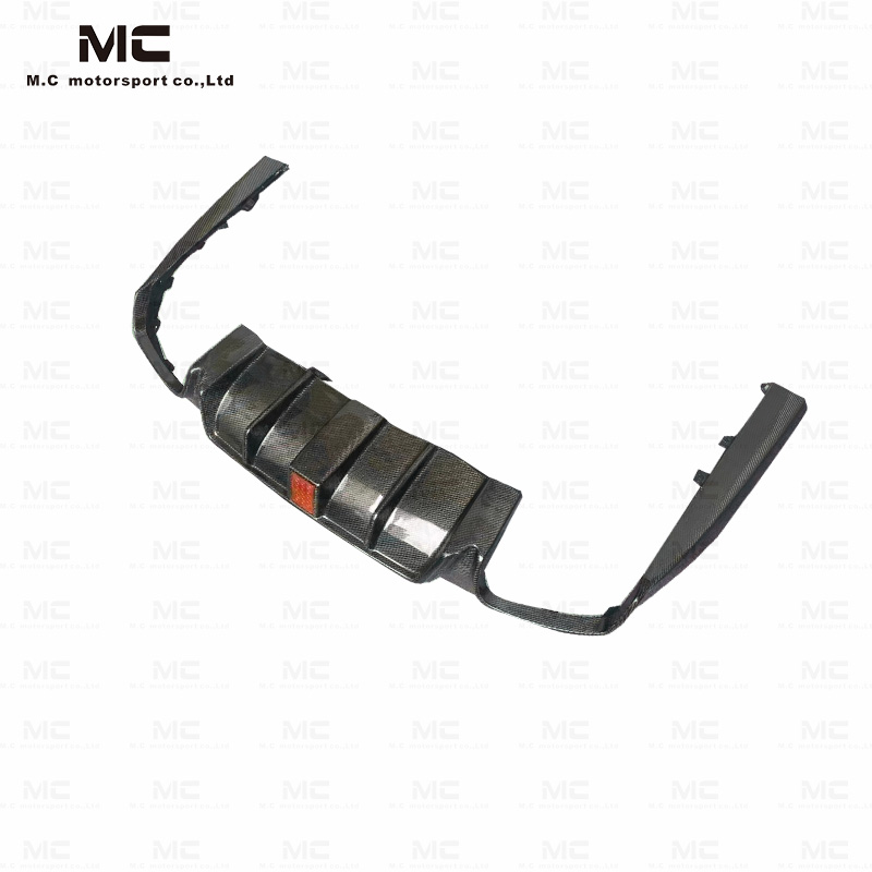 For Mercedes Benz Brabus Style Carbon Fiber Rear Diffuser 2017+