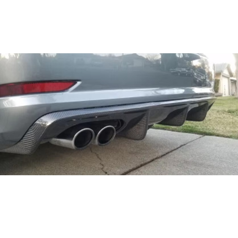For Audi A3 Carbon Fiber Rear Diffuser 2013-2016