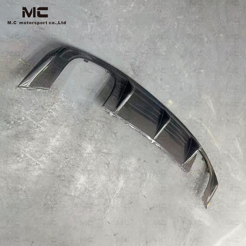 For Audi A3 Carbon Fiber Rear Diffuser 2013-2016