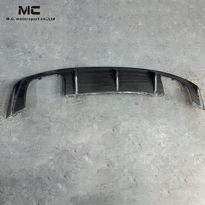 For Audi A3 Carbon Fiber Rear Diffuser 2013-2016