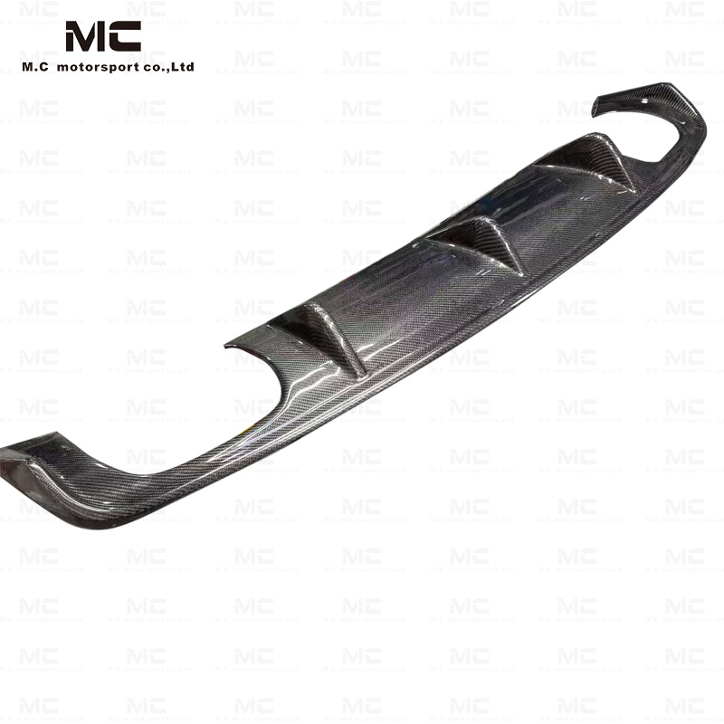 For Audi A3 Carbon Fiber Rear Diffuser 2013-2016
