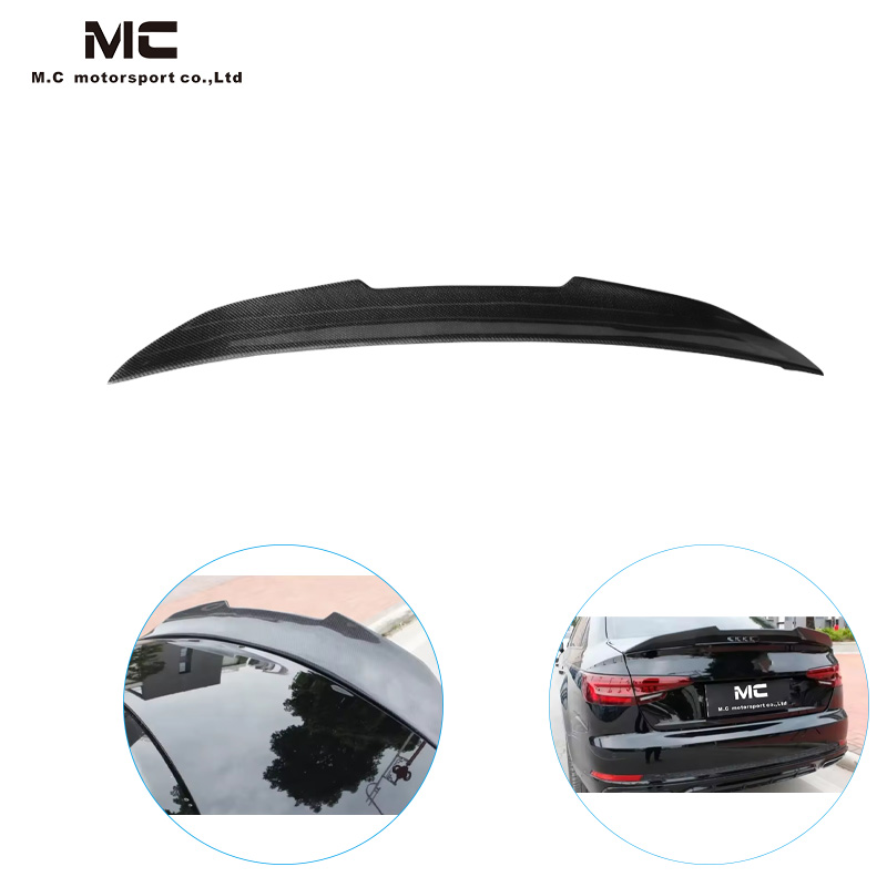 For Audi A5 B9 PSM Style Carbon Fiber Spoiler 2019+