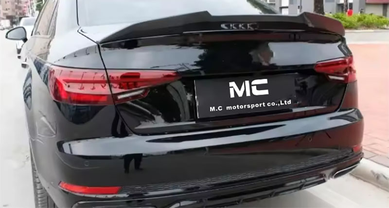 For Audi A5 B9 PSM Style Carbon Fiber Spoiler 2019+