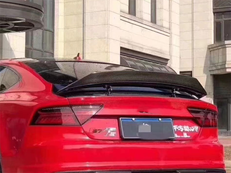 For Audi A7 Carbon Fiber Spoiler 2012-2018