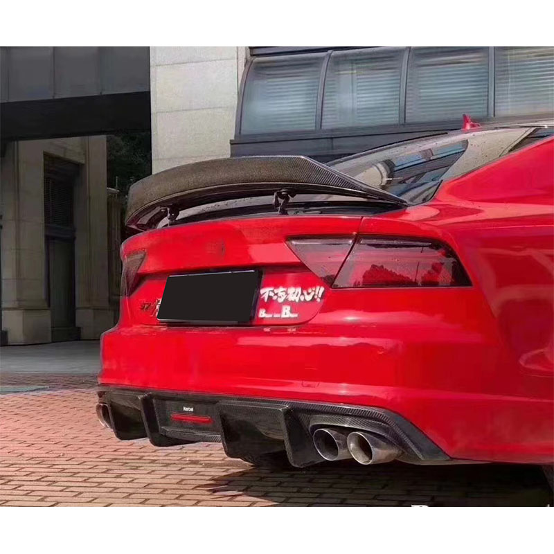 For Audi A7 Carbon Fiber Spoiler 2012-2018
