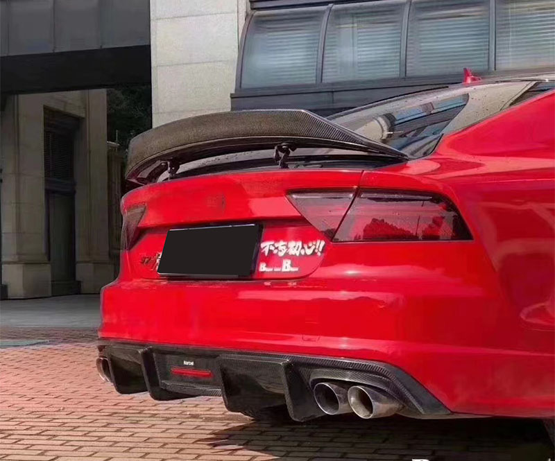 For Audi A7 Carbon Fiber Spoiler 2012-2018
