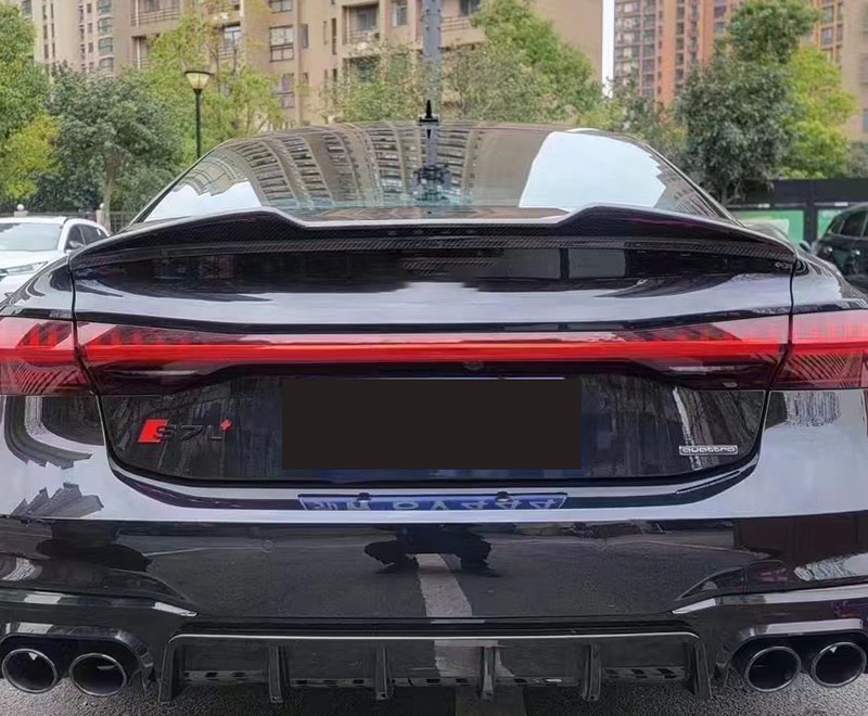 For Audi A4 Carbon Fiber Spoiler 2024