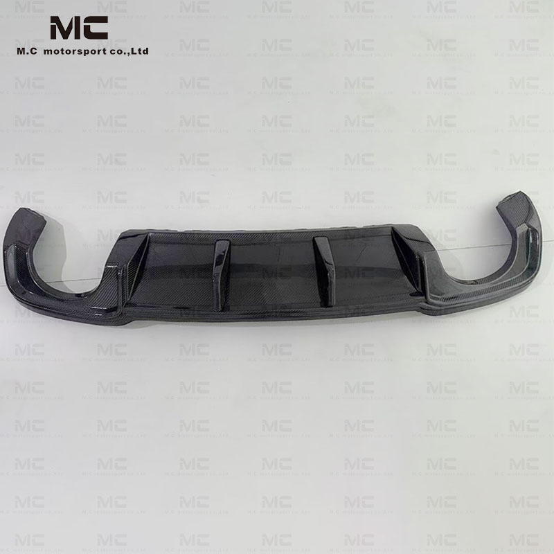 For Audi RS Carbon Fiber Rear Diffuser 2017-2019