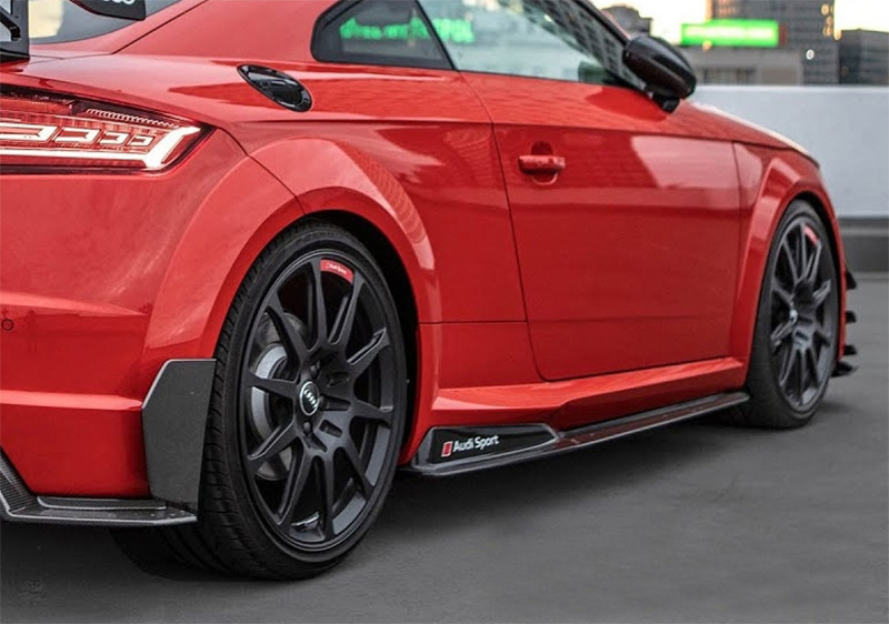 For Audi TT Carbon Fiber Side Skirts 2016+