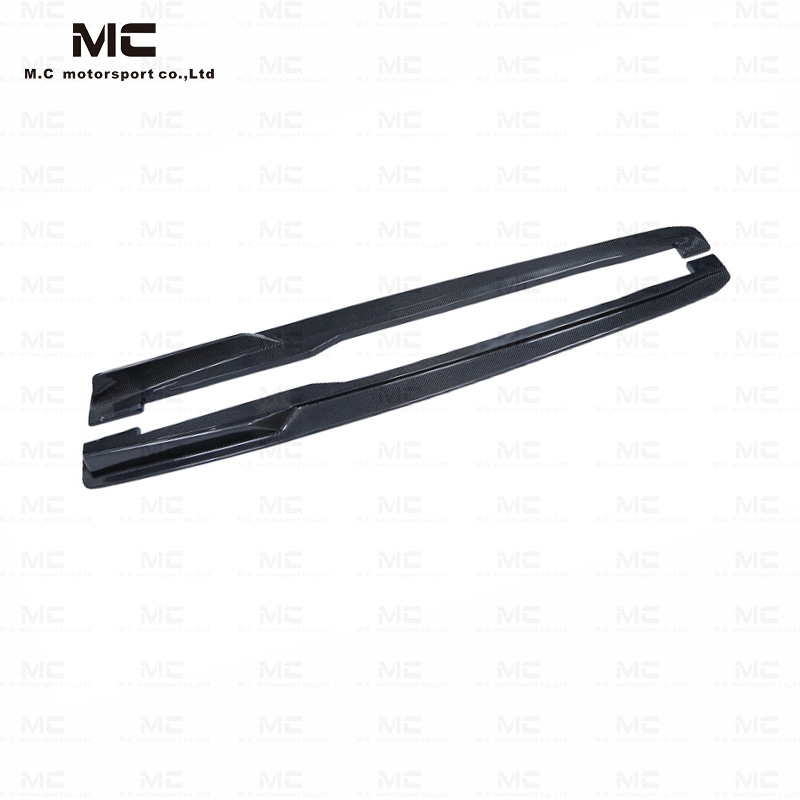 For Audi TT Carbon Fiber Side Skirts 2016+