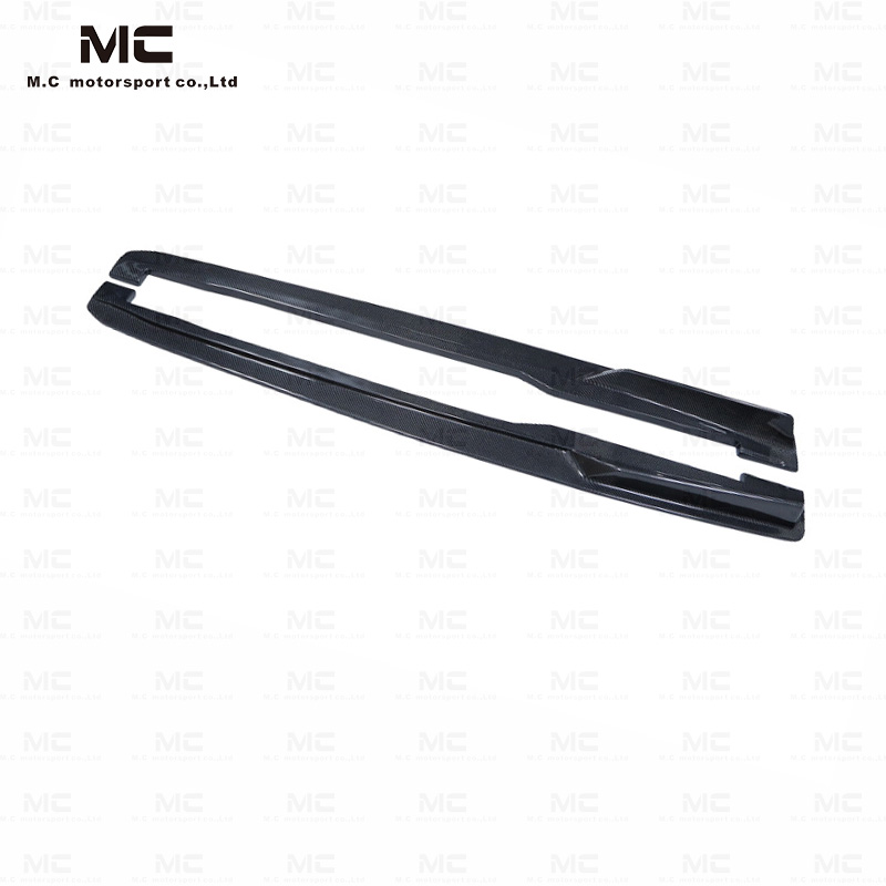 For Audi TT Carbon Fiber Side Skirts 2016+