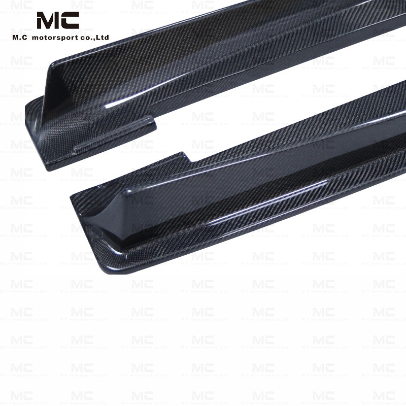 For Audi TT Carbon Fiber Side Skirts 2016+