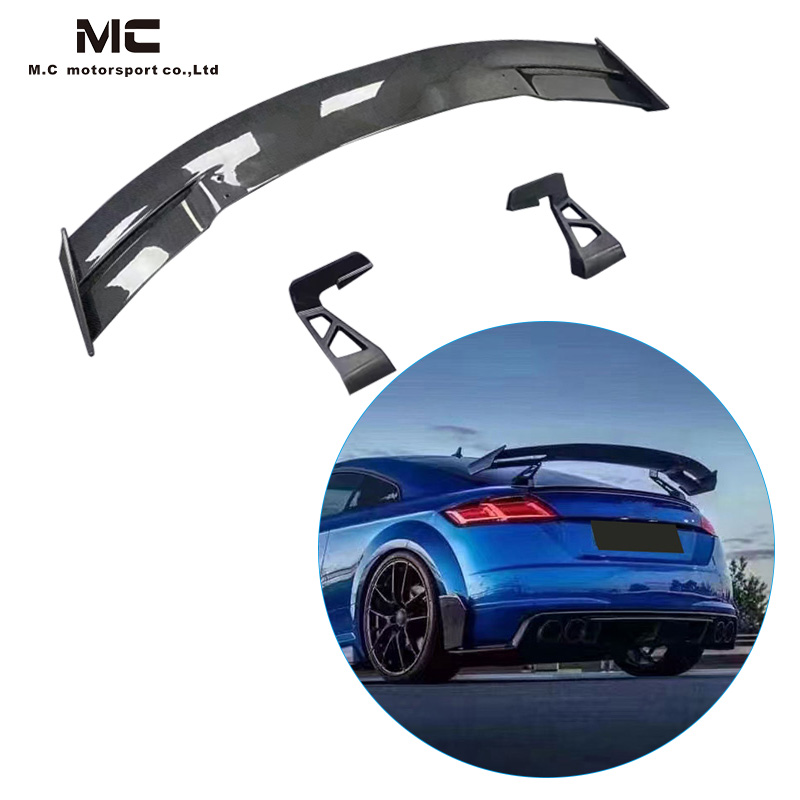 For Audi TT Sport Style Carbon Fiber Spoiler 2009+