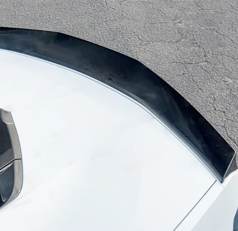 For CHEVROLET Corvette C8 Z51 Style Dry Carbon Fiber Spoiler 2020+