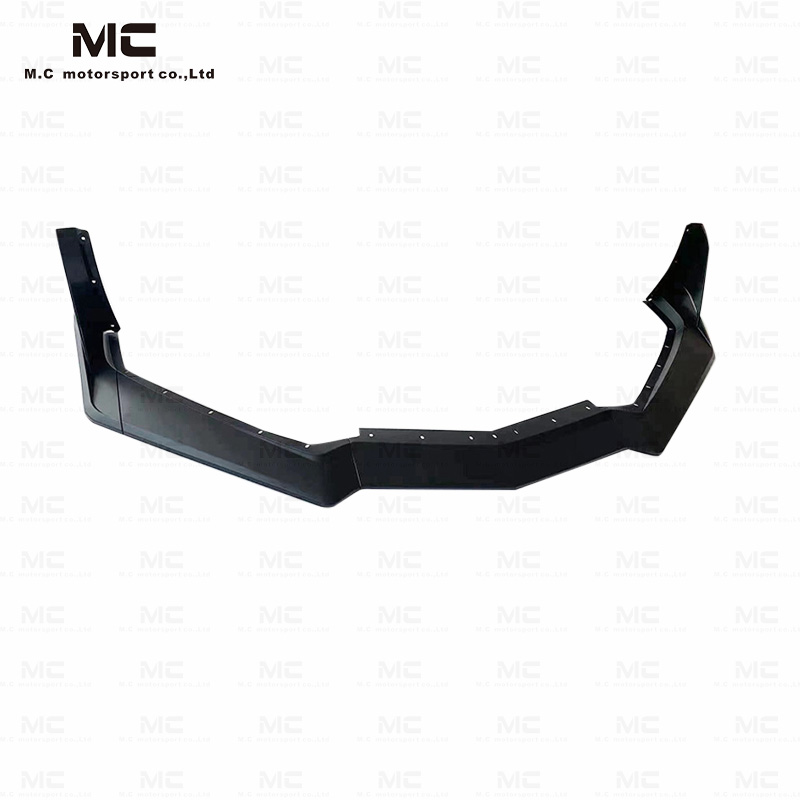 For CHEVROLET Corvette C8 ZR1 ZTK Style Plastic Front Lip 2020+