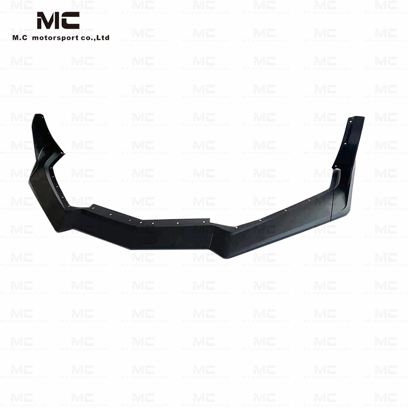 For CHEVROLET Corvette C8 ZR1 ZTK Style Plastic Front Lip 2020+