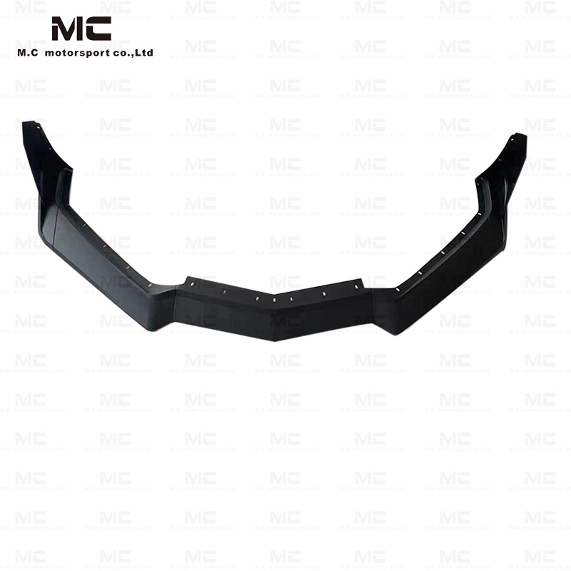 For CHEVROLET Corvette C8 ZR1 ZTK Style Plastic Front Lip 2020+
