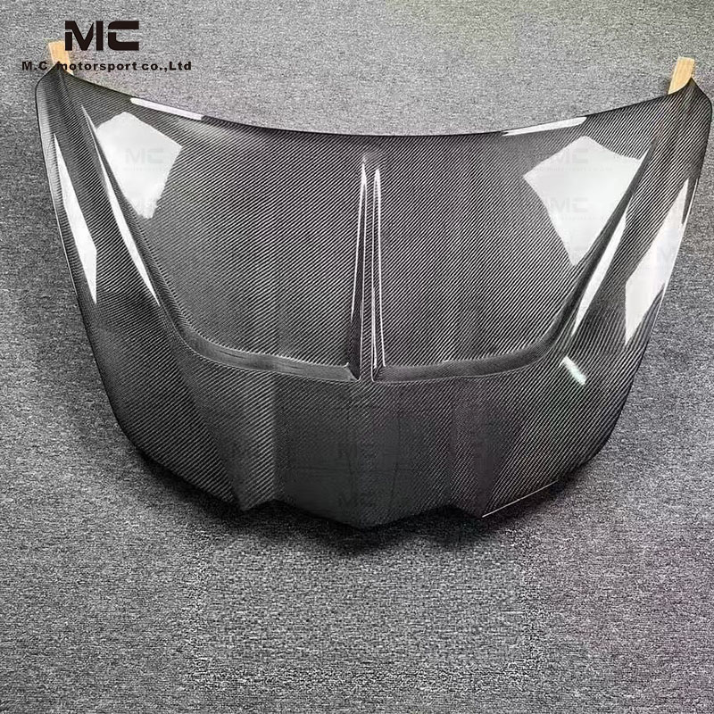 For CHEVROLET Corvette C8 ST Style Carbon Fiber Hood 2020+
