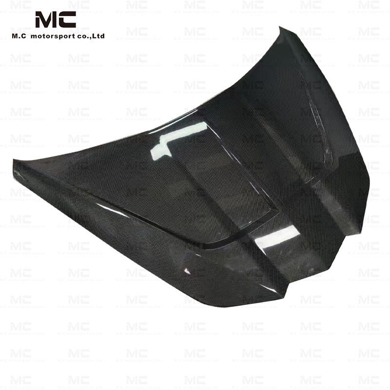 For CHEVROLET Corvette C8 ST Style Carbon Fiber Hood 2020+