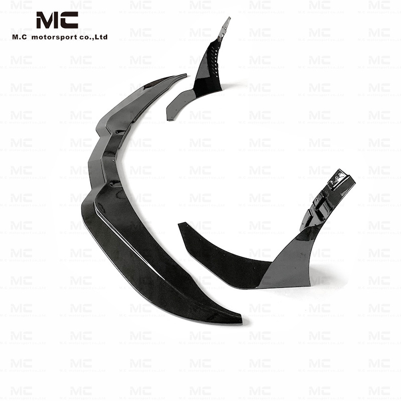 For CHEVROLET Corvette C7 ZR1 Style Plastic Front Lip 2014-2017