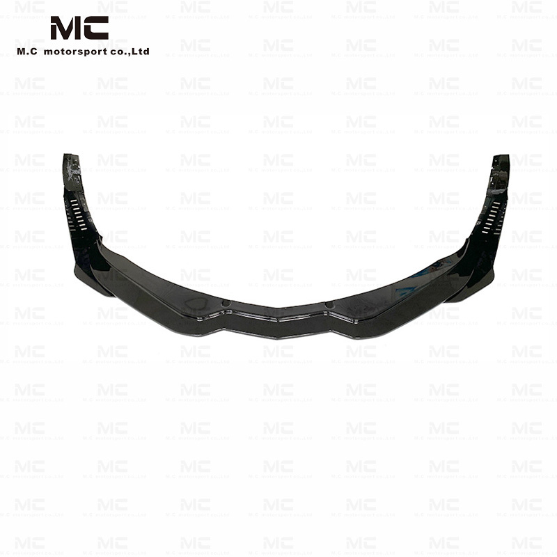 For CHEVROLET Corvette C7 ZR1 Style Plastic Front Lip 2014-2017