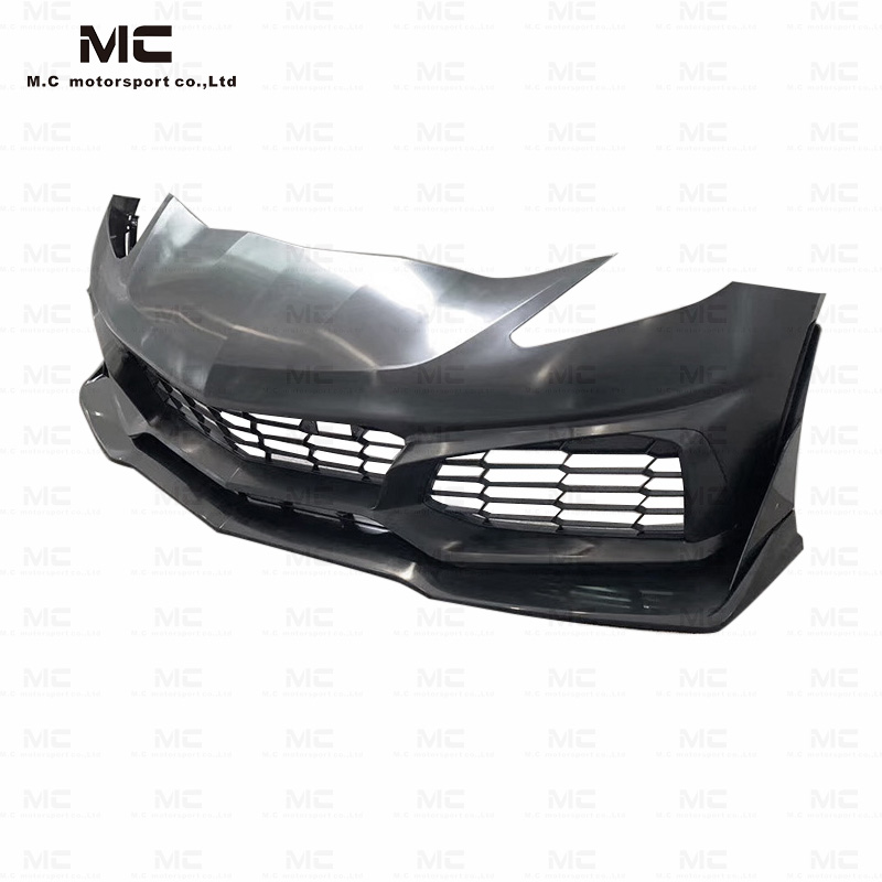 For CHEVROLET Corvette C7 ZR1 Style Plastic Front Bumper 2014-2017
