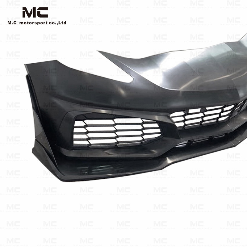 For CHEVROLET Corvette C7 ZR1 Style Plastic Front Bumper 2014-2017