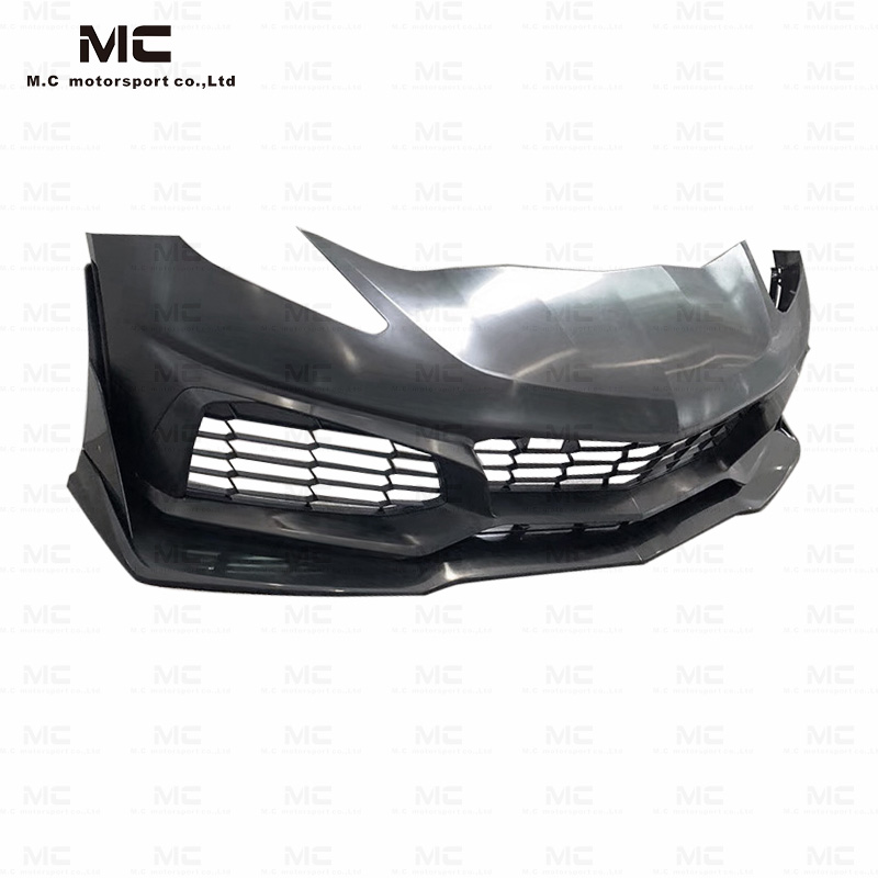 For CHEVROLET Corvette C7 ZR1 Style Plastic Front Bumper 2014-2017