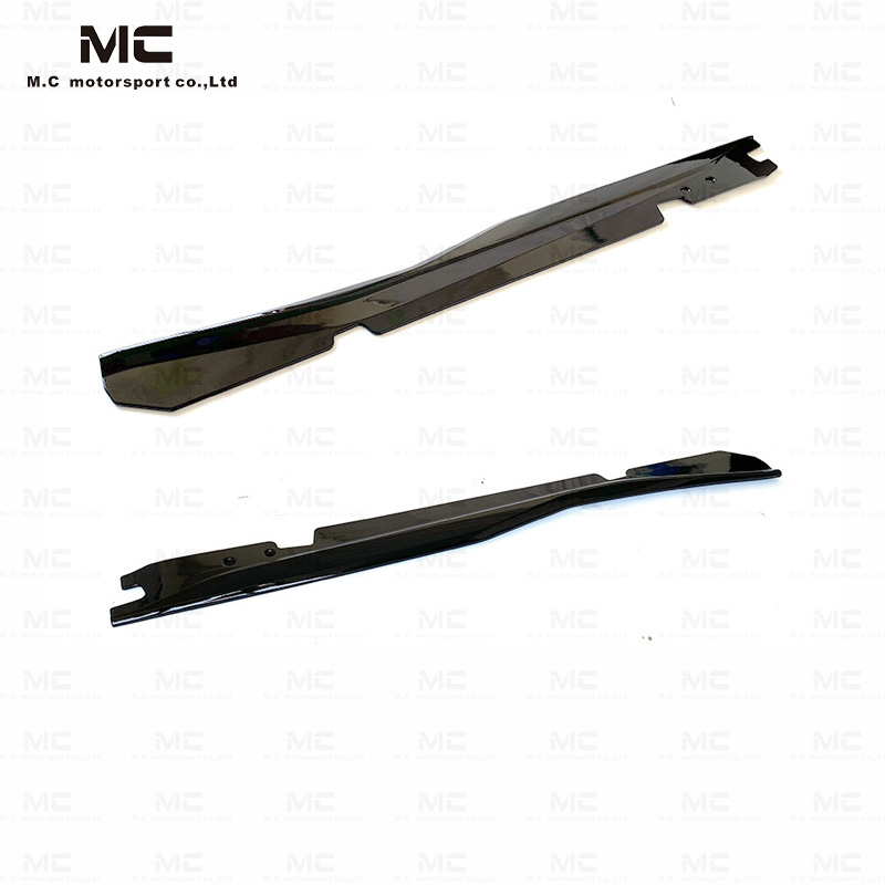 For CHEVROLET Corvette C7 Sport Style Plastic Side Skirts 2014-2017