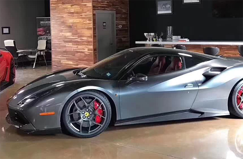 For Ferrari 488 Carbon Fiber Front Lip 2015-2019