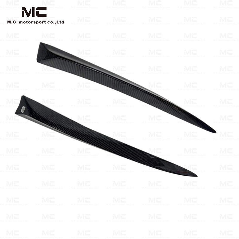 For Ferrari 488 Carbon Fiber Hood Air Vent Trims 2015-2019