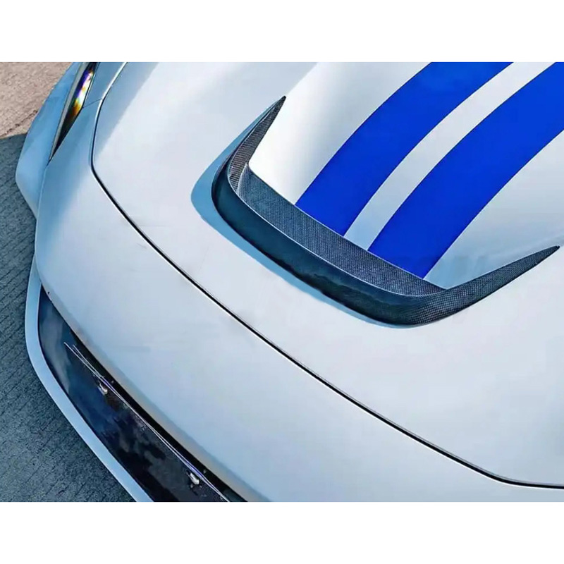 For Ferrari F8 Carbon Fiber Hood Air Vent Trims 2020-2022