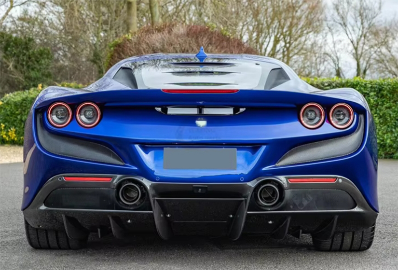 For Ferrari F8 Carbon Fiber Rear Diffuser 2014-2018