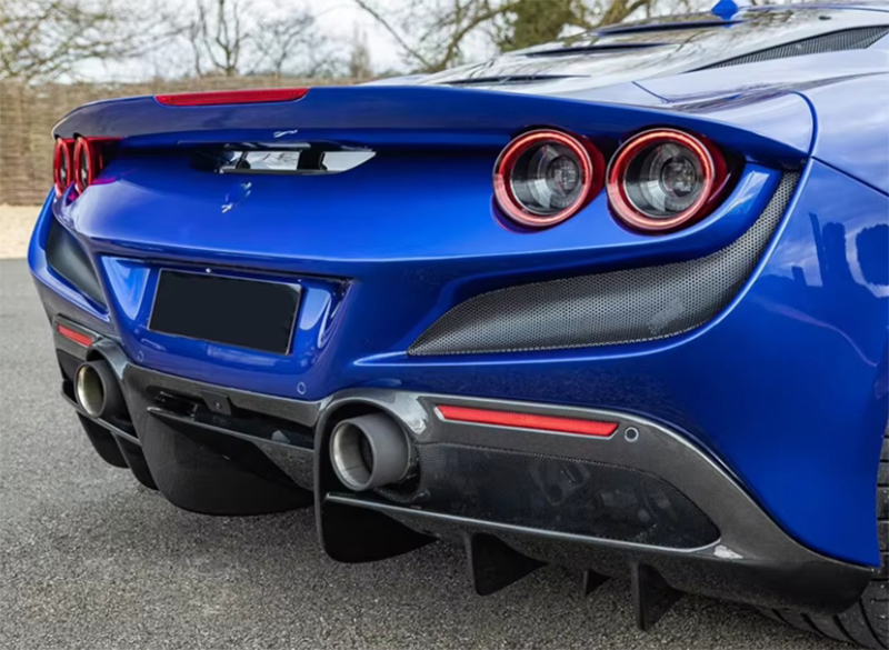 For Ferrari F8 Carbon Fiber Rear Diffuser 2014-2018