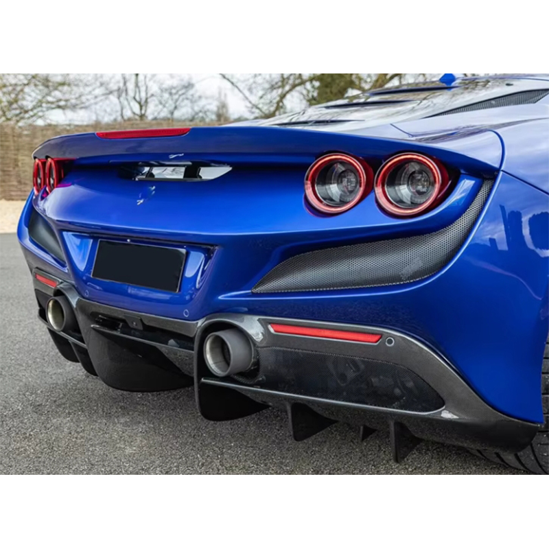For Ferrari F8 Carbon Fiber Rear Diffuser 2014-2018