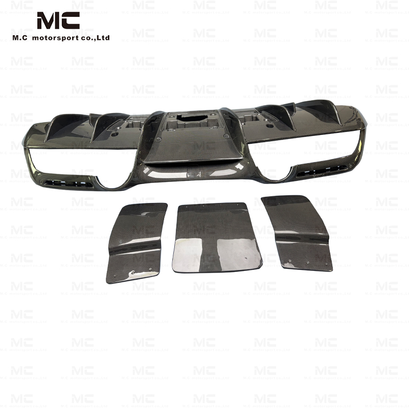 For Ferrari F8 Carbon Fiber Rear Diffuser 2014-2018