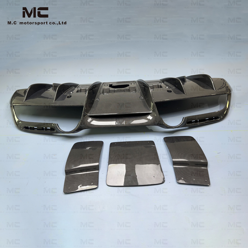 For Ferrari F8 Carbon Fiber Rear Diffuser 2014-2018