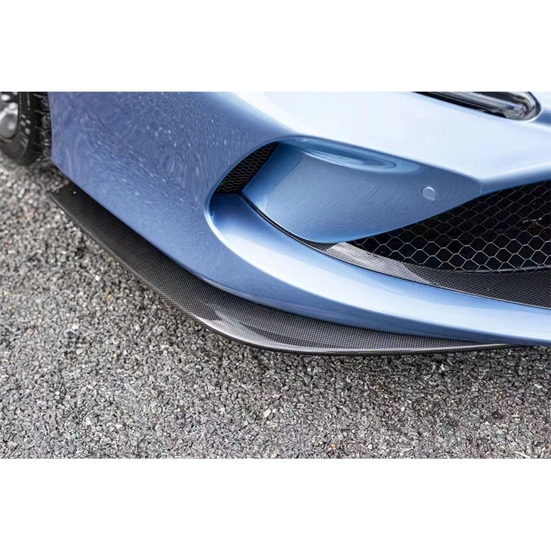 For Ferrari F8 Carbon Fiber Front Bumper+Front Splitter 2019+