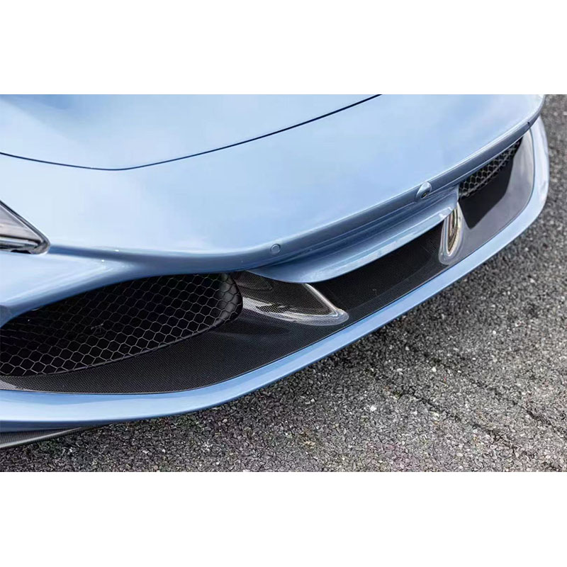For Ferrari F8 Carbon Fiber Front Bumper+Front Splitter 2019+