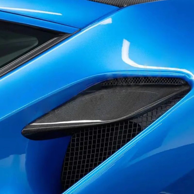 For Ferrari F8 Carbon Fiber Side Air Vent 2014-2021