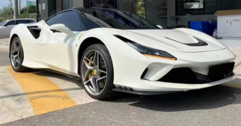 For Ferrari F8 Carbon Fiber Side Air Vent 2014-2021