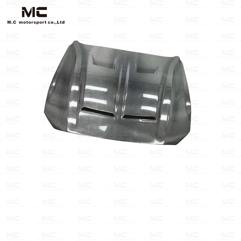 For Ford Mustang KT Style Carbon Fiber Hood 2015-2017