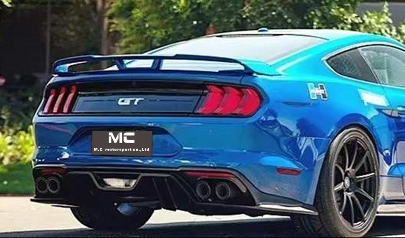 For Ford Mustang AC Style Carbon Fiber Rear Diffuser 2018-2022
